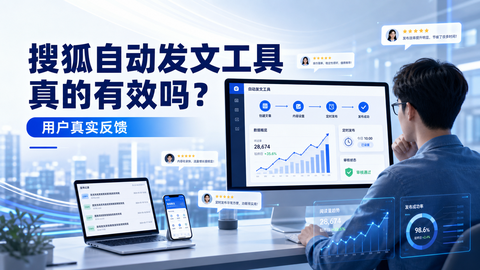搜狐自动发文工具真的有效吗?绍兴用户的真实反馈